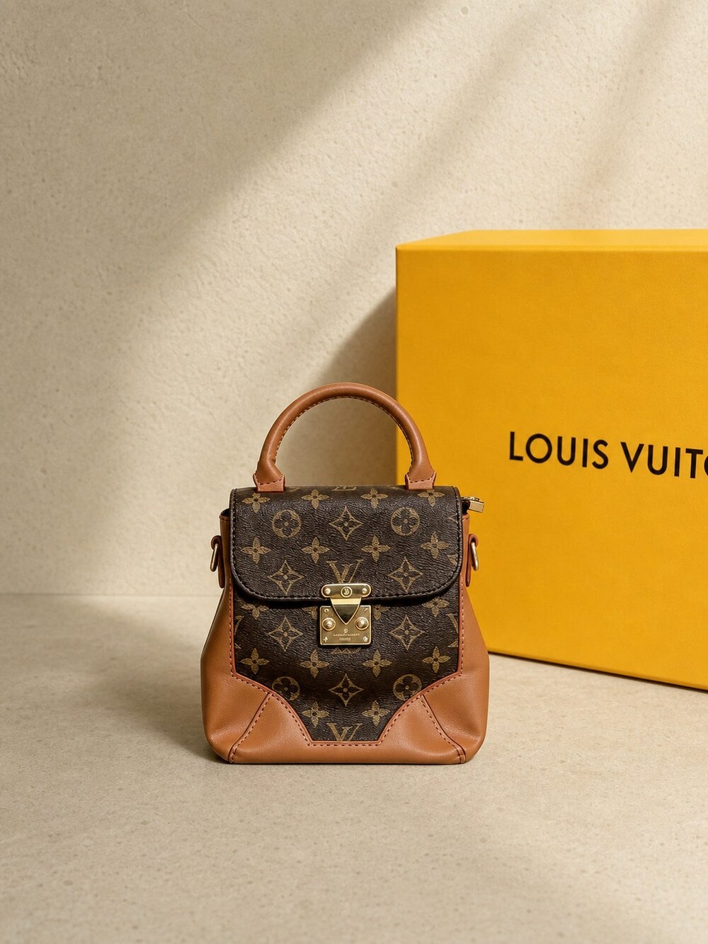 Louis Vuitton Dauphine Backpack with Gold Finish Hardware - Picture 2 of 5